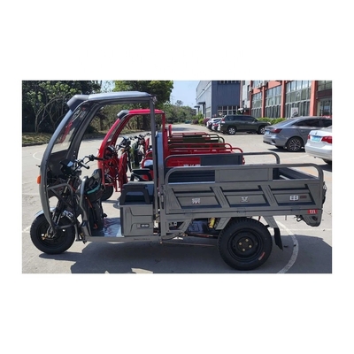 Système de freinage à tambour avant à tambour arrière à 3 roues Tricycle électrique pour adulte et canopy