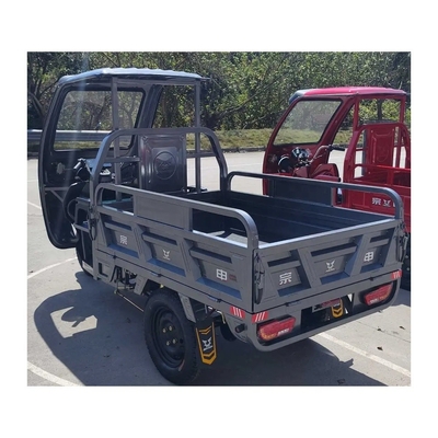 Système de freinage à tambour avant à tambour arrière à 3 roues Tricycle électrique pour adulte et canopy
