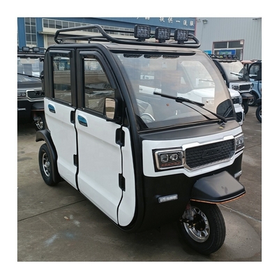 Disque avant Système de freinage à disque arrière Trois roues Mobilité 3 Passagers Tricycle électrique