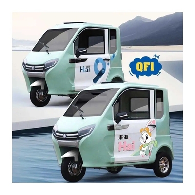 Tricycle électrique micro 3 roues pour adultes / Chargement du temps h 7-9h Luxe Tuktuk