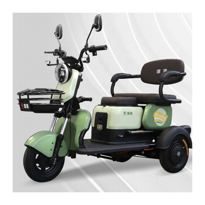 Passagers 2 Scooter électrique à trois roues Motor E-Bike pour adultes Tuk Tuk Mobilité E-Scooter
