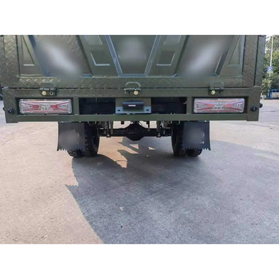 Conception de type de carrosserie ouverte Cargo pour tricycle à essence avec frein à tambour avant et arrière