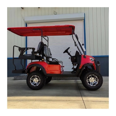 15-20° Capacité de classement 2 2 chariots de golf électriques tout-terrain avec traction sur quatre roues personnalisées